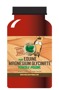 Equine Magnesium Glycinate 454g 2 scoop = 10g