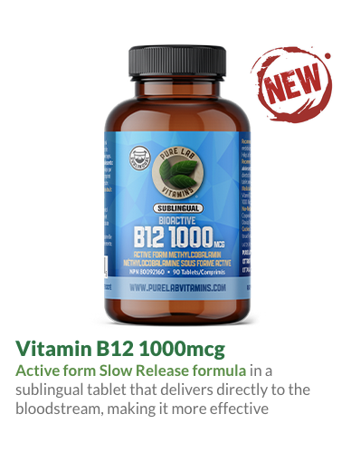 Bioactive B12 1000mcg 90 sublingual tablets Lactose Free
