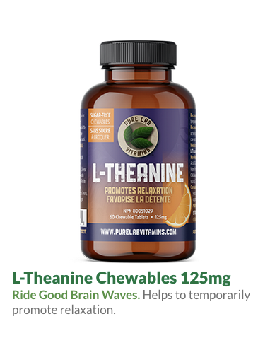 L-THEANINE Chewable 125mg 60 tablets