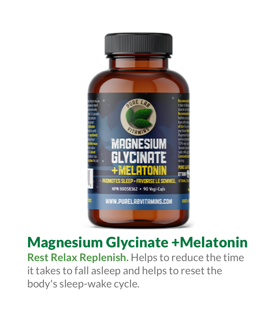 Magnesium Glycinate + Melatonin 90 Vegi-Caps