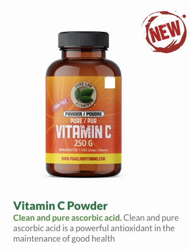 Vitamin C powder 250g corn free/GF