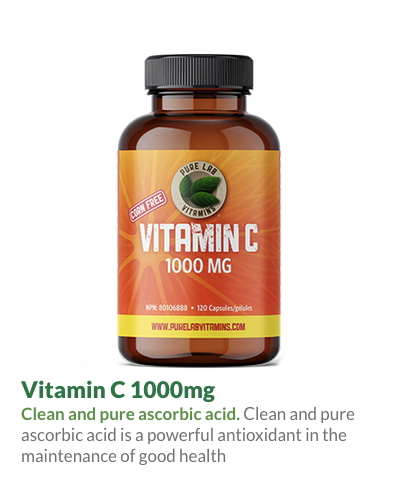 Vitamin C 1000mg 120 Vegi-Caps Corn Free