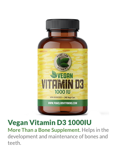 Vitamin D3 VEGAN 1000 IU  240 Vegi-Caps