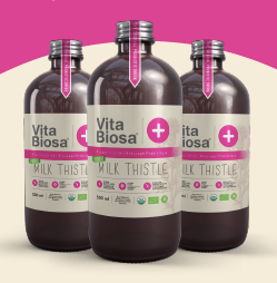 Vita Biosa + Milk Thistle 16oz Probiotic Drink