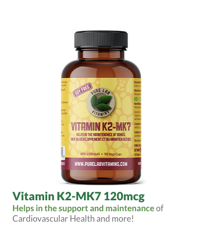 Vitamin K2-MK7  90 Vegi-Caps "soy free"